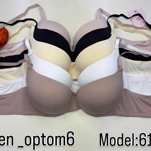 Бюстгальтер push-up оптом, чашка B, размеры 80–90, артикул 6185