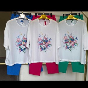 Костюм MAXMARA ткань вверх хб штапель ткань низ лён