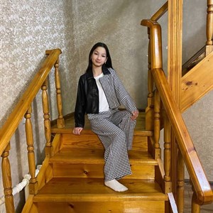 Шикарная тройка комбинированная эко кожа ткань гусинные