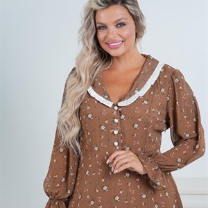 Очаровательное платье миди из шифона - Женская Одежда Оптом в Мы - ЖАНУБРЕНД