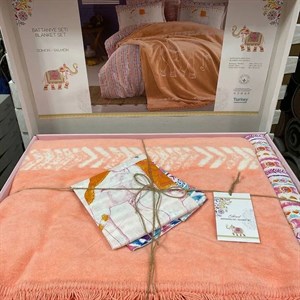 Турецкий набор Кашемировое одеяло покрывало Простыня