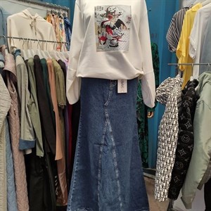 новаяколлекцияженскойодежды юбкиджинсовые дордой15проходконтейнер101