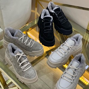 New утеплённые обуви В наличии   Замша натуральная