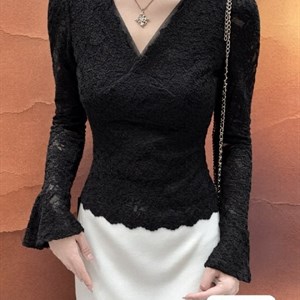 Кружевные кофточки с начесом — женственная одежда из Гуанчжоу