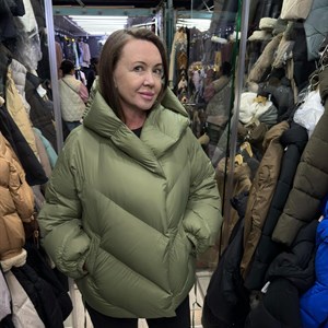 Нет в наличии Лёгкая пуховая воздушная курточка которая