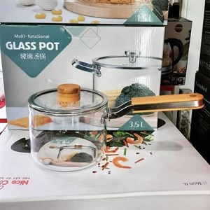 Мультифункциональный термостойкий стеклянный ковш